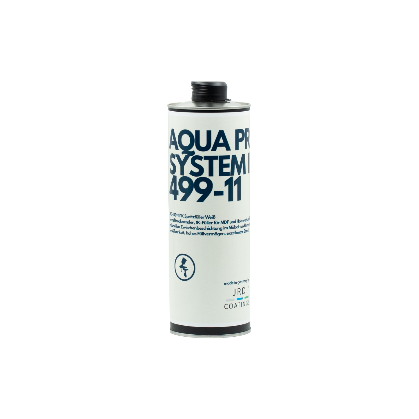 JRD 1K Water 499-11 Spray Filler White