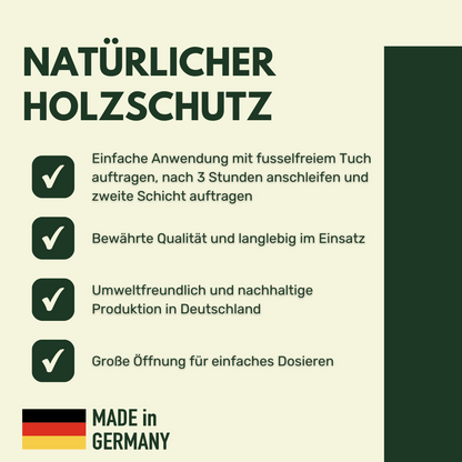 JRD 840 Color hard wax oil ideal for manual application